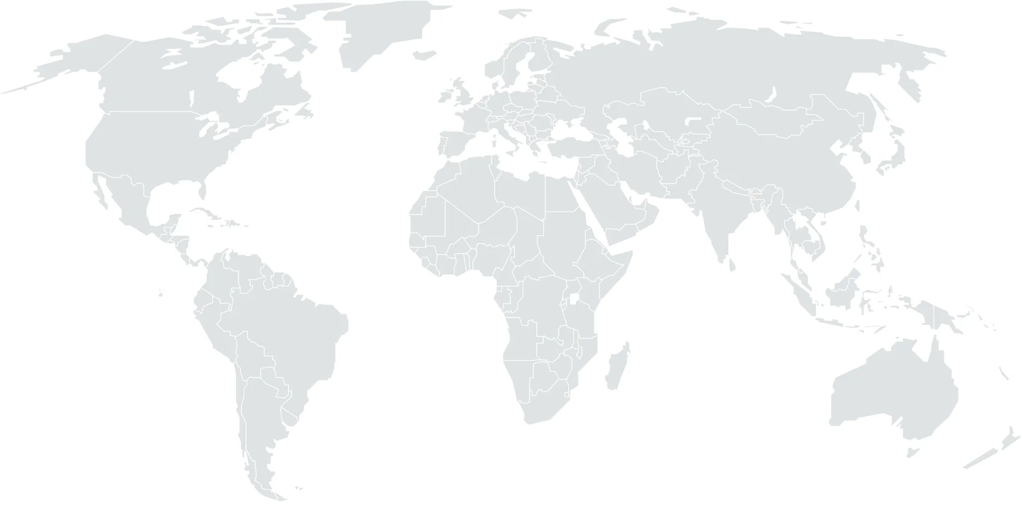 World map - Tradeasia